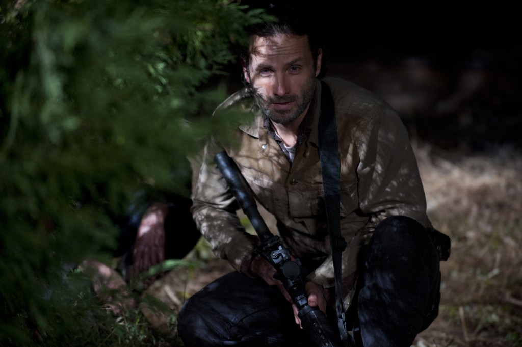 Rick Grimes (Andrew Lincoln) - The Walking Dead - Season 3, Episode 16 - Photo Credit: Gene Page/AMC